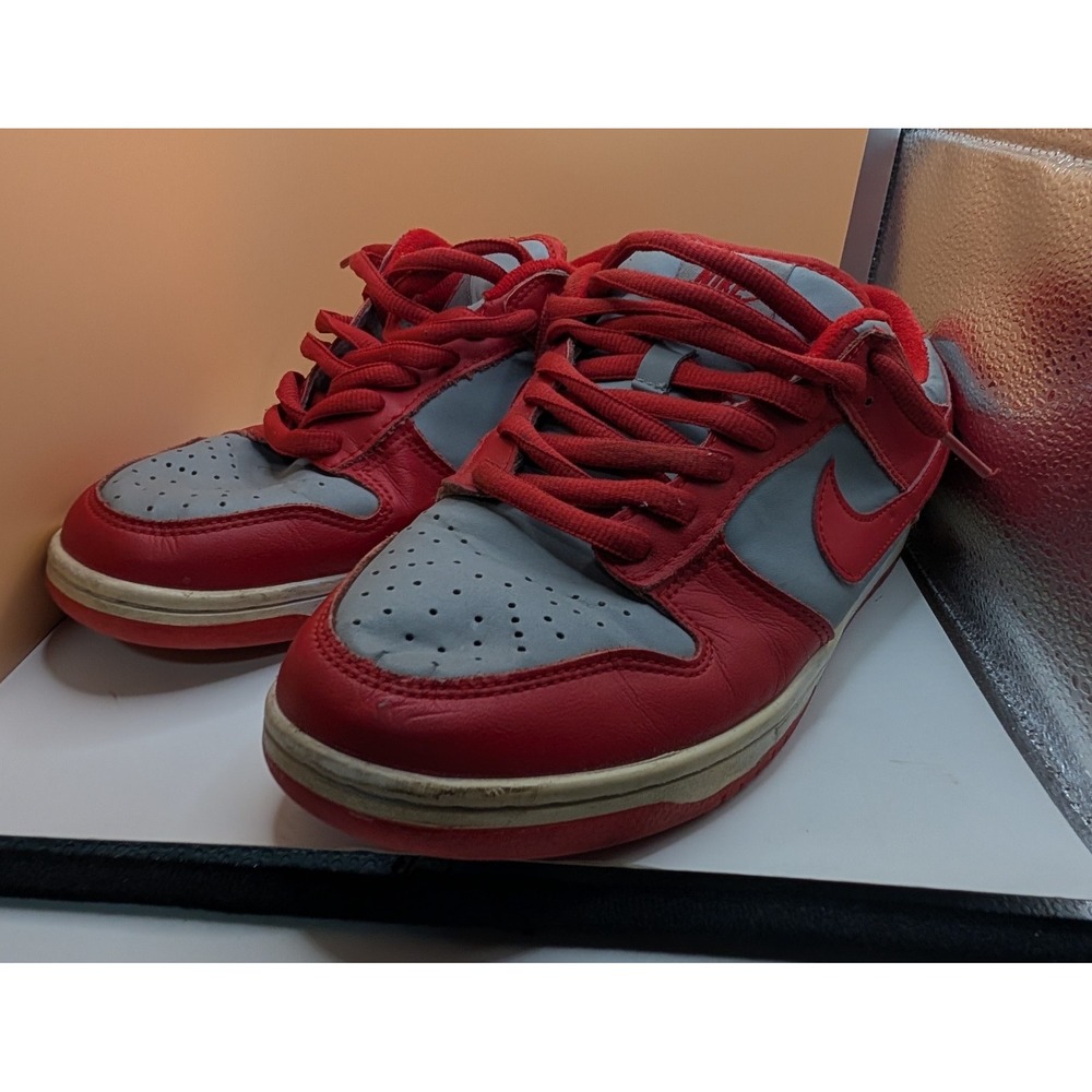 Nike Dunk Low Retro sneakers Size 8 varsity red